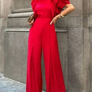 Combinaison rouge ceremonie - CombiCérémonie