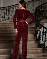 Combinaison soirée manche longue - CombiCérémonie