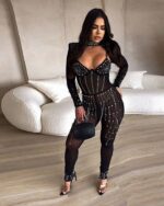 Combinaison Soirée Paillette - CombiCérémonie