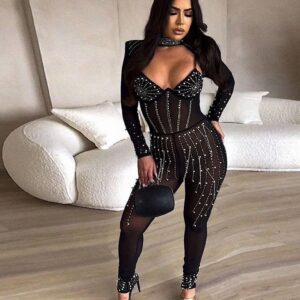 Combinaison Soirée Paillette - CombiCérémonie