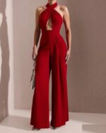 Combinaison soirée rouge - CombiCérémonie