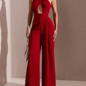 Combinaison soirée rouge - CombiCérémonie