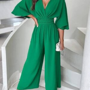 Combinaison verte fluide - CombiCérémonie