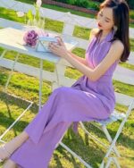 Combinaison violette femme - CombiCérémonie