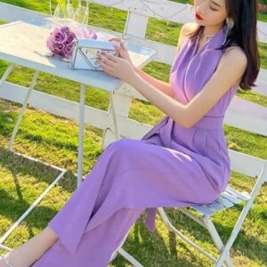 Combinaison violette femme - CombiCérémonie