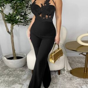 Dentelle combinaison femme chic - CombiCérémonie