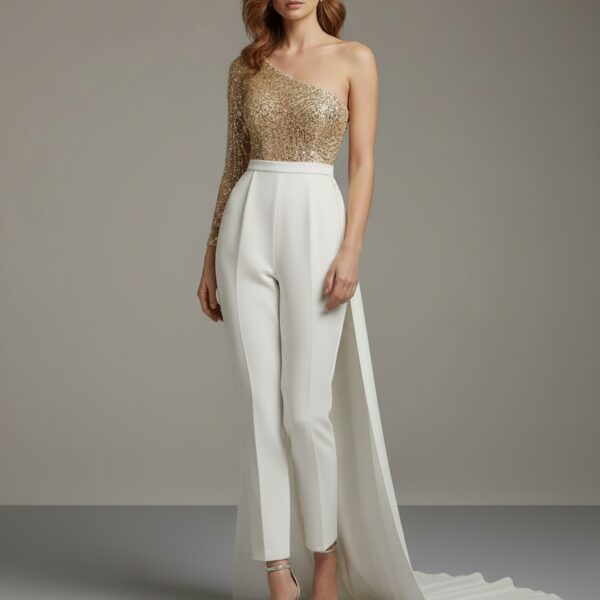 Combi de mariage femme