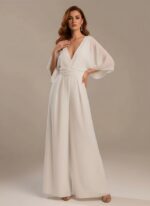 Combi pantalon fluide mariage   CombiCeremonie