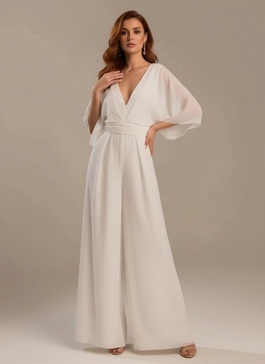 Combi pantalon fluide mariage CombiCeremonie