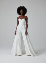 Combi pantalon mariage blanc   CombiCeremonie