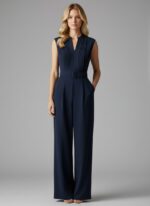 Combinaison avec ceinture femme   CombiCeremonie