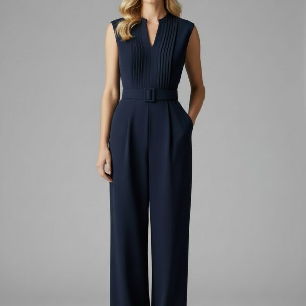 Combinaison avec ceinture femme