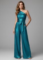 Combinaison Bleu Electrique cérémonie femme   CombiCeremonie