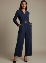 Combinaison bleu manche longue   CombiCeremonie