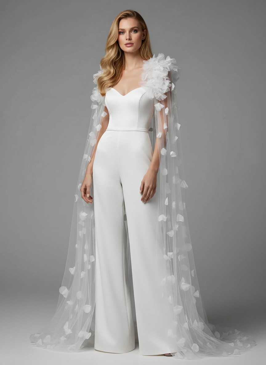 Combinaison bustier mariage civil CombiCeremonie