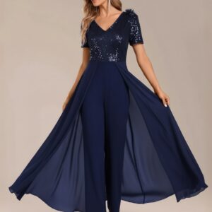 Combinaison ceremonie bleu marine   CombiCeremonie