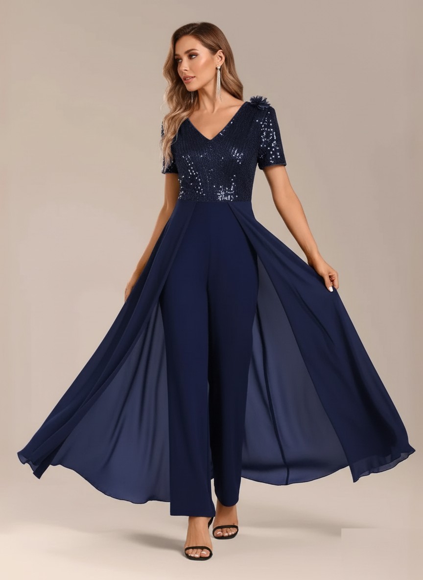 Combinaison ceremonie bleu marine CombiCeremonie