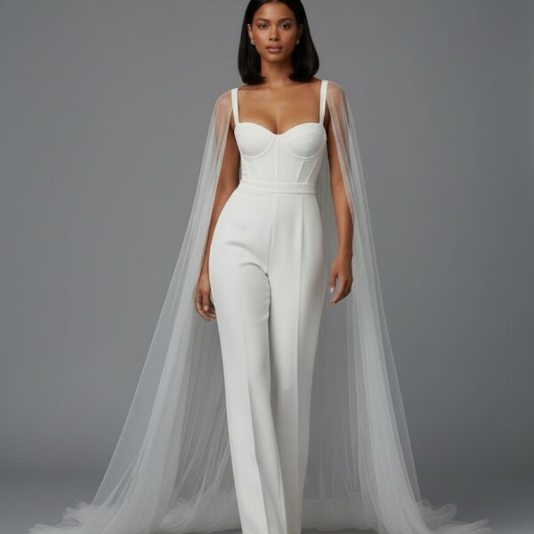 Combinaison ceremonie mariage femme