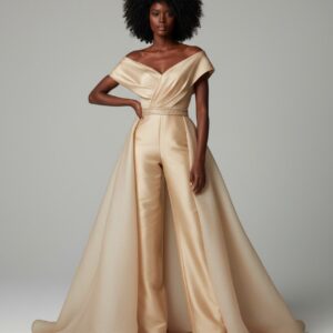 Combinaison champagne mariage femme   CombiCeremonie