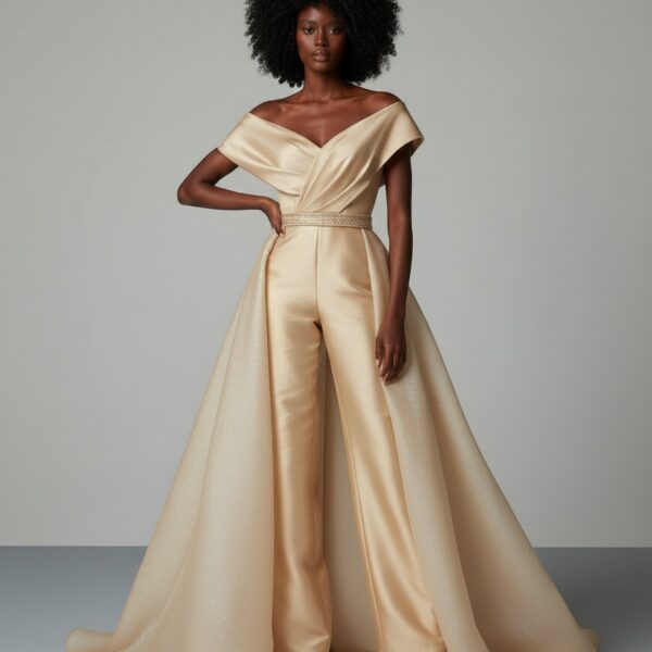 Combinaison Champagne Mariage Femme