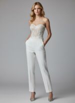 Combinaison de mariée avec traine   CombiCeremonie