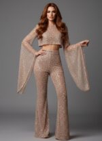 Combinaison élégante Ã  paillettes   CombiCeremonie