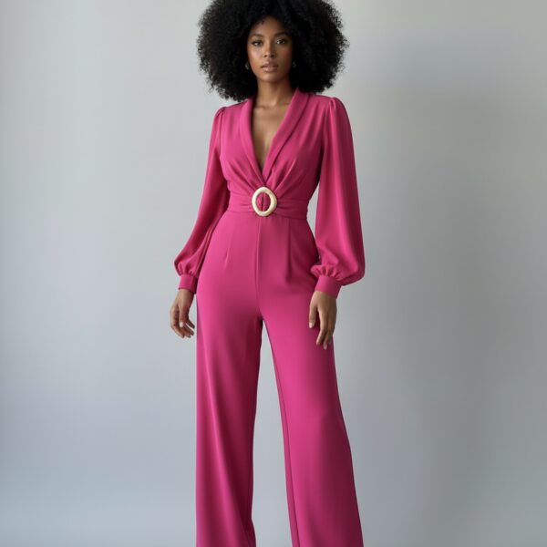 Combinaison elegante manche longue