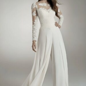 Combinaison en soie pour mariage   CombiCeremonie