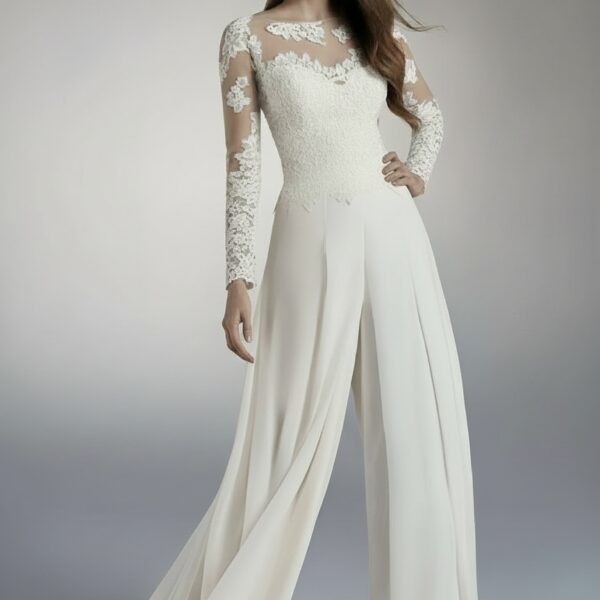 Combinaison en soie pour mariage   CombiCeremonie