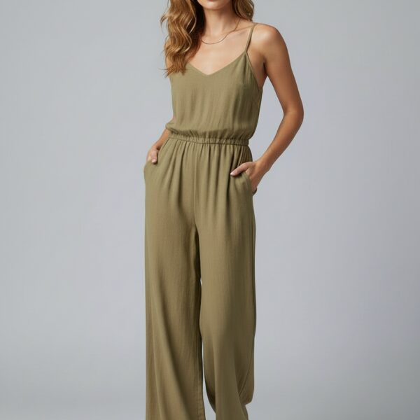 Combinaison Femme Chic Décolleté en V