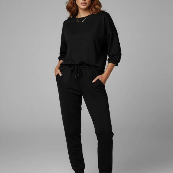 Combinaison femme chic manche longue