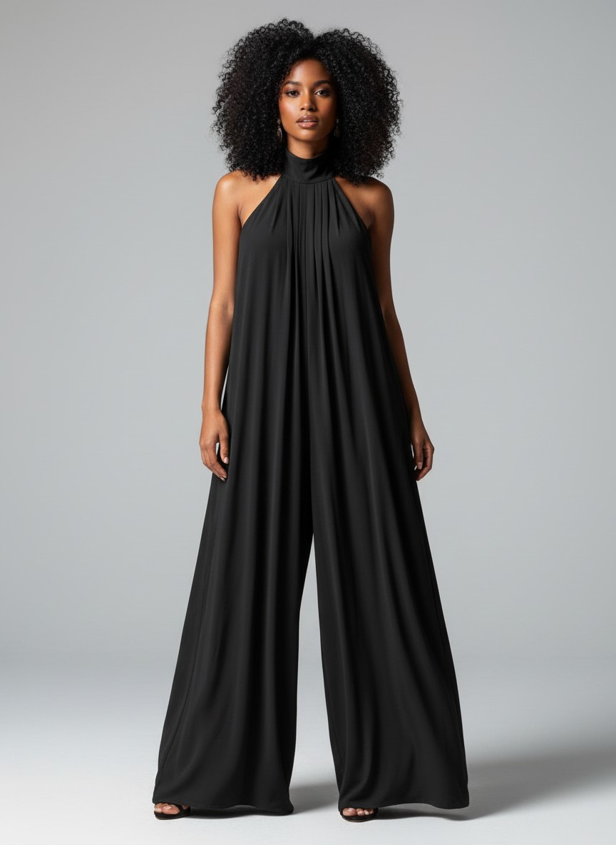 Combinaison fluide pour femme ronde CombiCeremonie