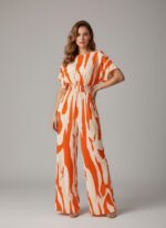 Combinaison imprimé femme chic   CombiCeremonie