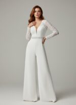 Combinaison mariage blanche femme   CombiCeremonie