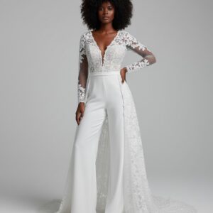 Combinaison mariage civil dentelle   CombiCeremonie