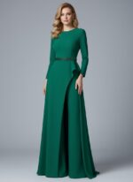 Combinaison mariage verte femme   CombiCeremonie