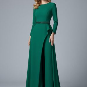 Combinaison mariage verte femme   CombiCeremonie