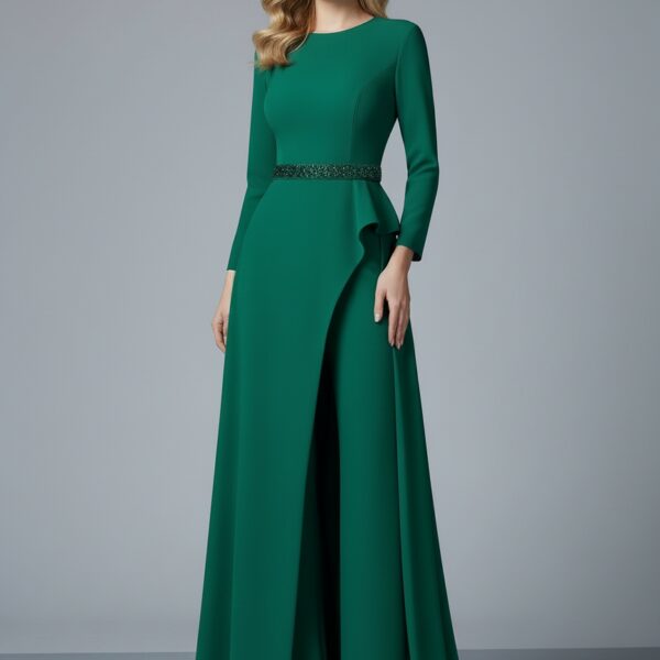 Combinaison Verte Invitée Mariage Femme