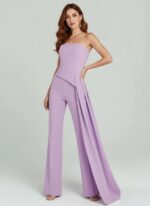 Combinaison mariage violette femme   CombiCeremonie