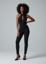 Combinaison moulante chic cérémonie femme   CombiCeremonie