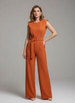 Combinaison Orange Femme   CombiCeremonie