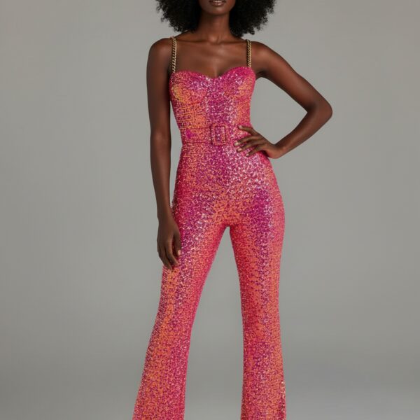 Combinaison paillette femme