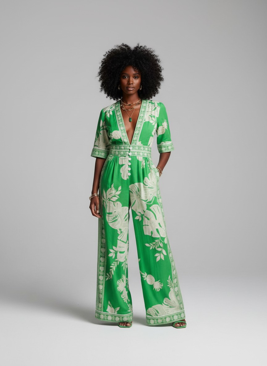 Combinaison pantalon boheme chic CombiCeremonie