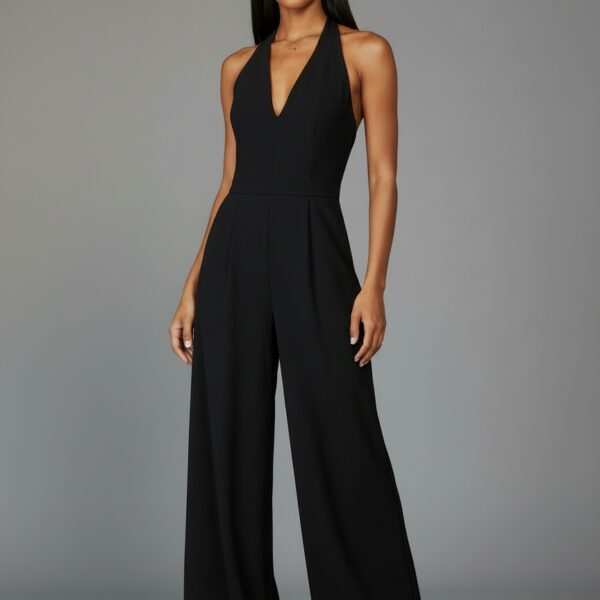 Combinaison pantalon large élégante