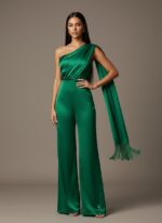 Combinaison Verte Mariage femme   CombiCeremonie