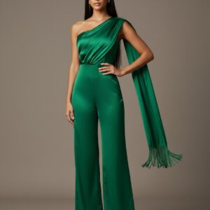 Combinaison Verte Mariage femme   CombiCeremonie