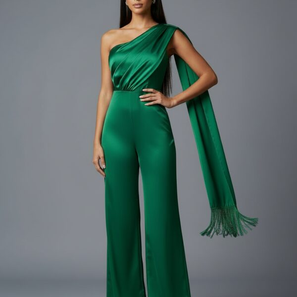 Combinaison Verte Mariage femme
