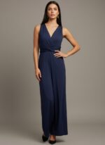 Combinaison chic bleu marine   CombiCeremonie