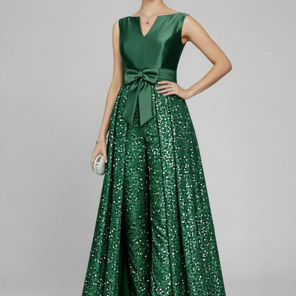 Combinaison vert émeraude mariage