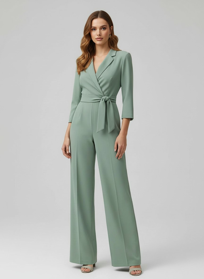 Combinaison vert sauge mariage CombiCeremonie